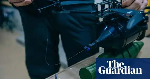‘They cannot be jammed’: fibre optic drones pose new threat in Ukraine