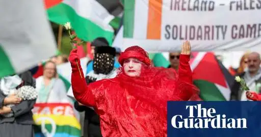 Irish pro-Palestine activists embrace ‘Paddystinian’ term as badge of honour