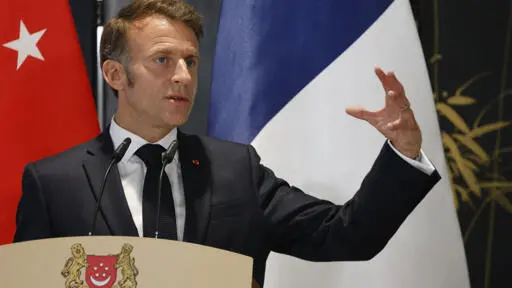 Israel slams Macron’s ‘crusade against Jewish state’ over Palestinian statehood call