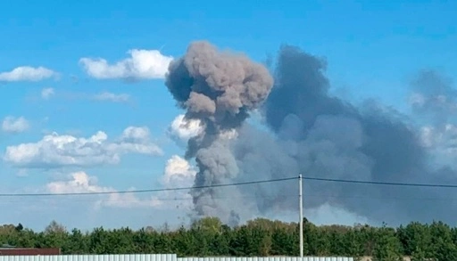 Russian ammo depot, reportedly holding 264,000 tons of munitions, obliterated near Moscow