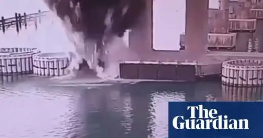 Ukraine hits bridge linking Crimea to Russia with underwater explosives