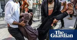 At least 27 Palestinians killed by Israeli fire at food point, Gaza officials say